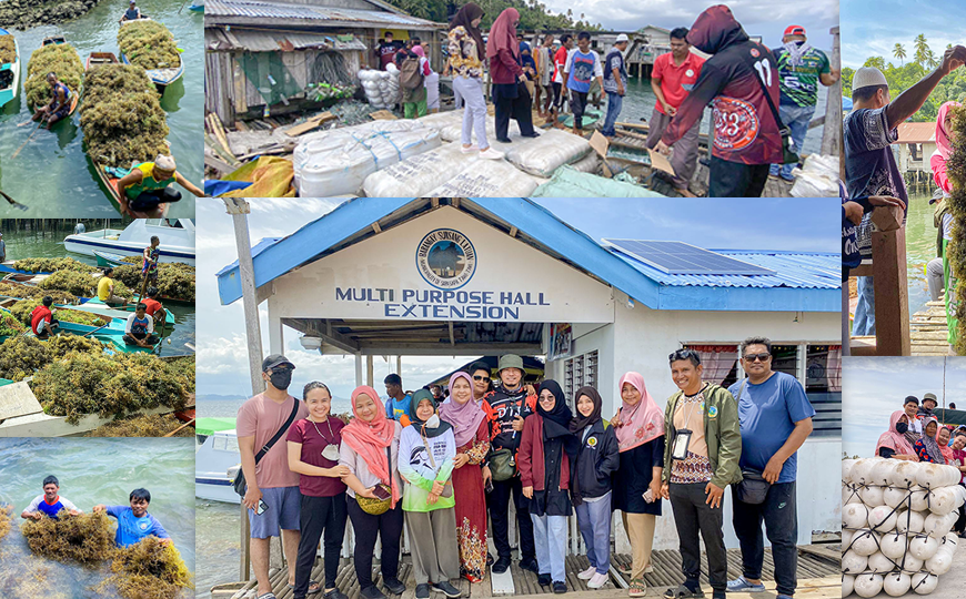 SDF-PMO joins MAFAR on the series of inspections, turnover of seaweed farm implements, seedlings, nursery in Tawi-Tawi