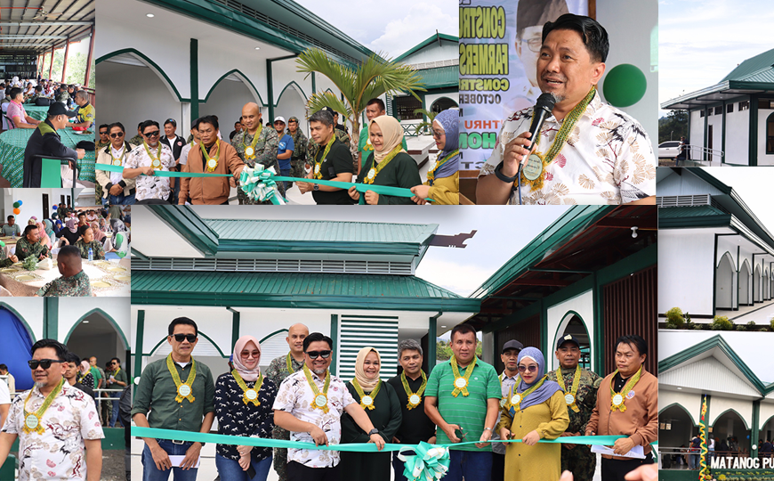 IN PHOTOS | Engr. Mohajirin T. Ali, MNSA, the Project Manager of the Special Development Fund-Project Management Office (SDF-PMO) and the concurrent Director General of Bangsamoro Planning and Development Authority (BPDA) joined the turnover ceremony of Marayag BARMM Integrated Local Farmers and Fishermen Food Terminal and Complex on October 14, 2021, at Sitio Marayag, Brgy. Bayanga Norte, Matanog, Maguindanao del Norte.